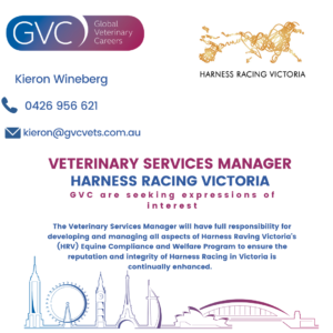 Veterinary Services Manager, Harness Racing Victoria | Equus Education